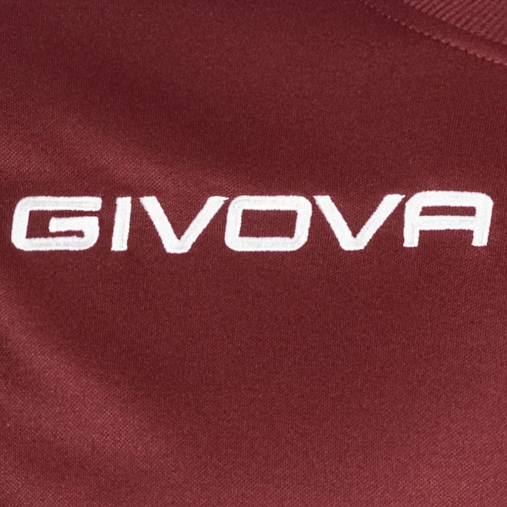 Sport-Sweatshirt Givova Polarfleece One Burgund