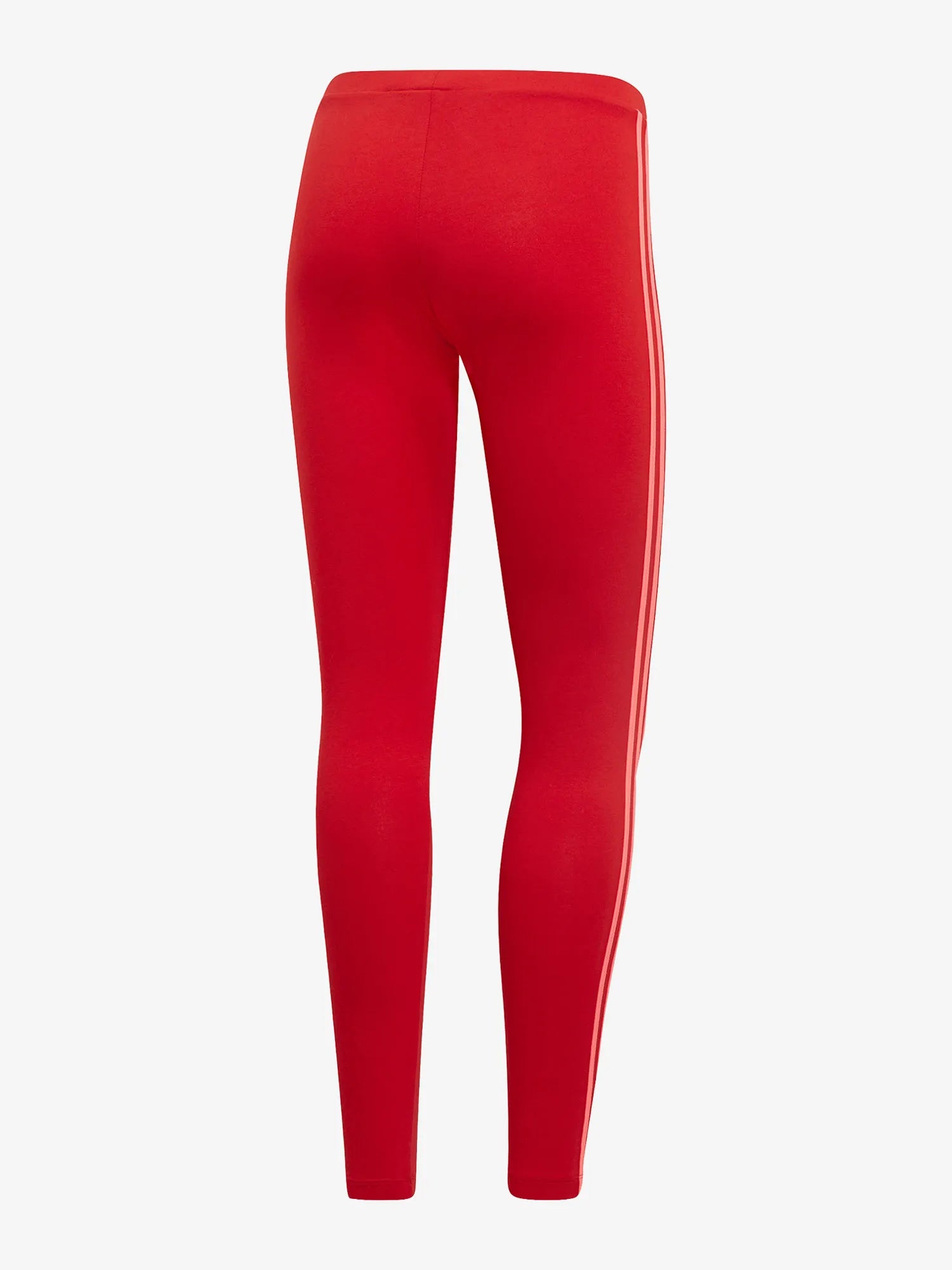Leggings femininas adidas 3 listras justas vermelho 42