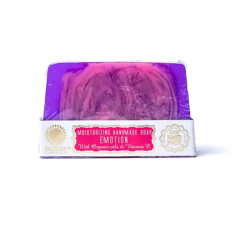 Natürliche handgemachte Seife Emotion – 3er-Set – 80 g