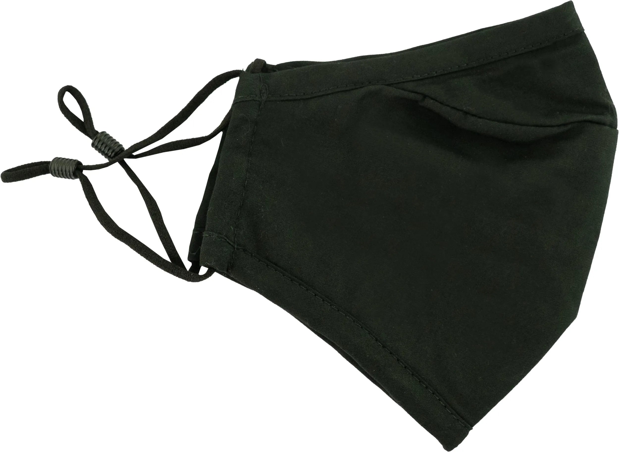 Playerlayer adulto viso che copre la maschera nera