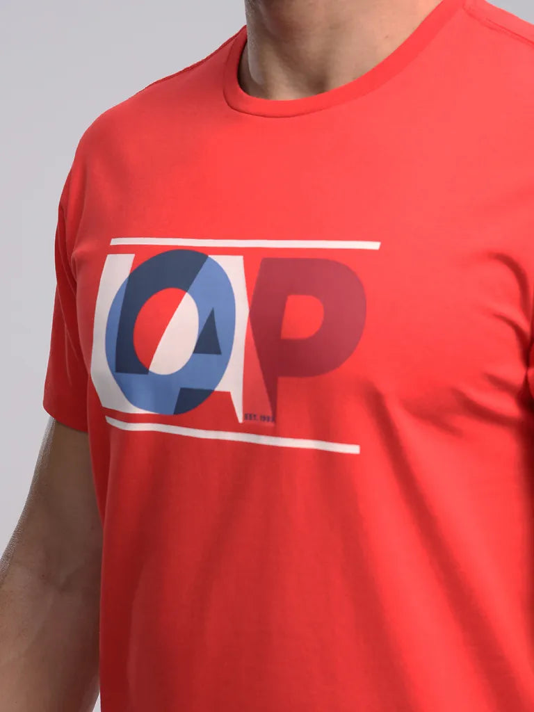T-shirt męski Loap Albertto czerwony