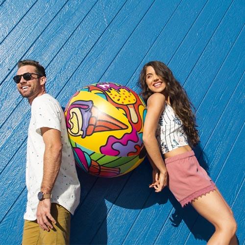 Poupée ballon de plage Bestway | Env. 91 cm (31044)