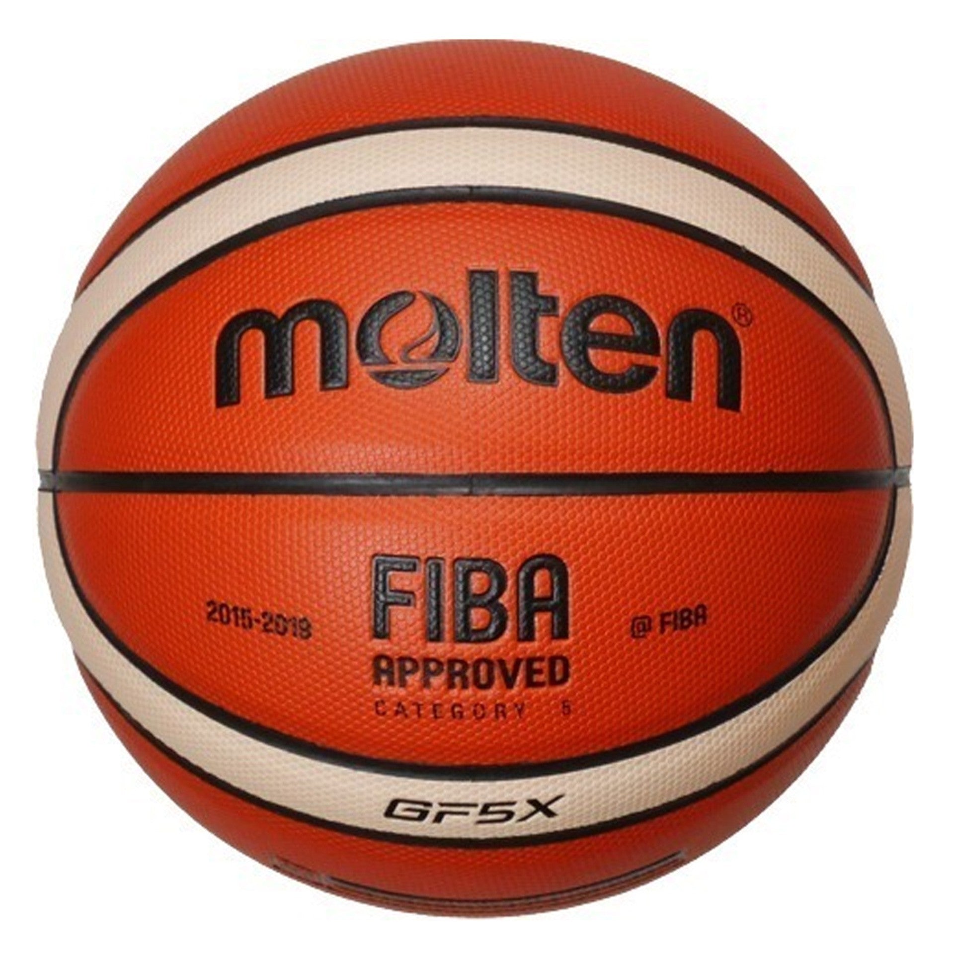 Pallone da basket fuso Bgf5x arancione