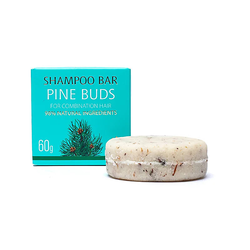 Přírodní šampon Bar Pine Buds -- sada 3 ks - 60 g