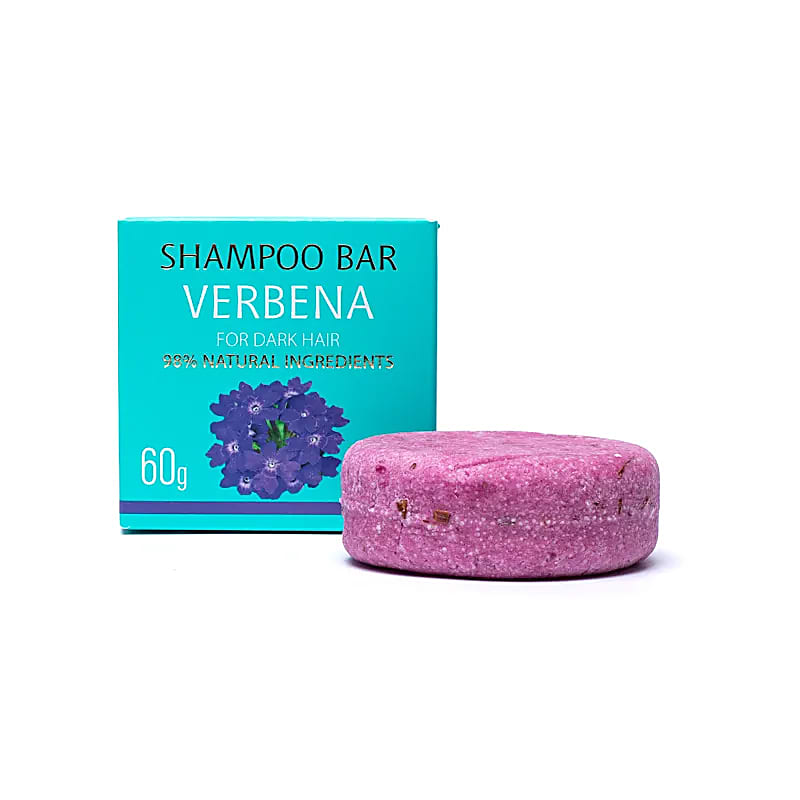 Natural Shampoo Bar Verbena --set Of 3 Pcs - 60g