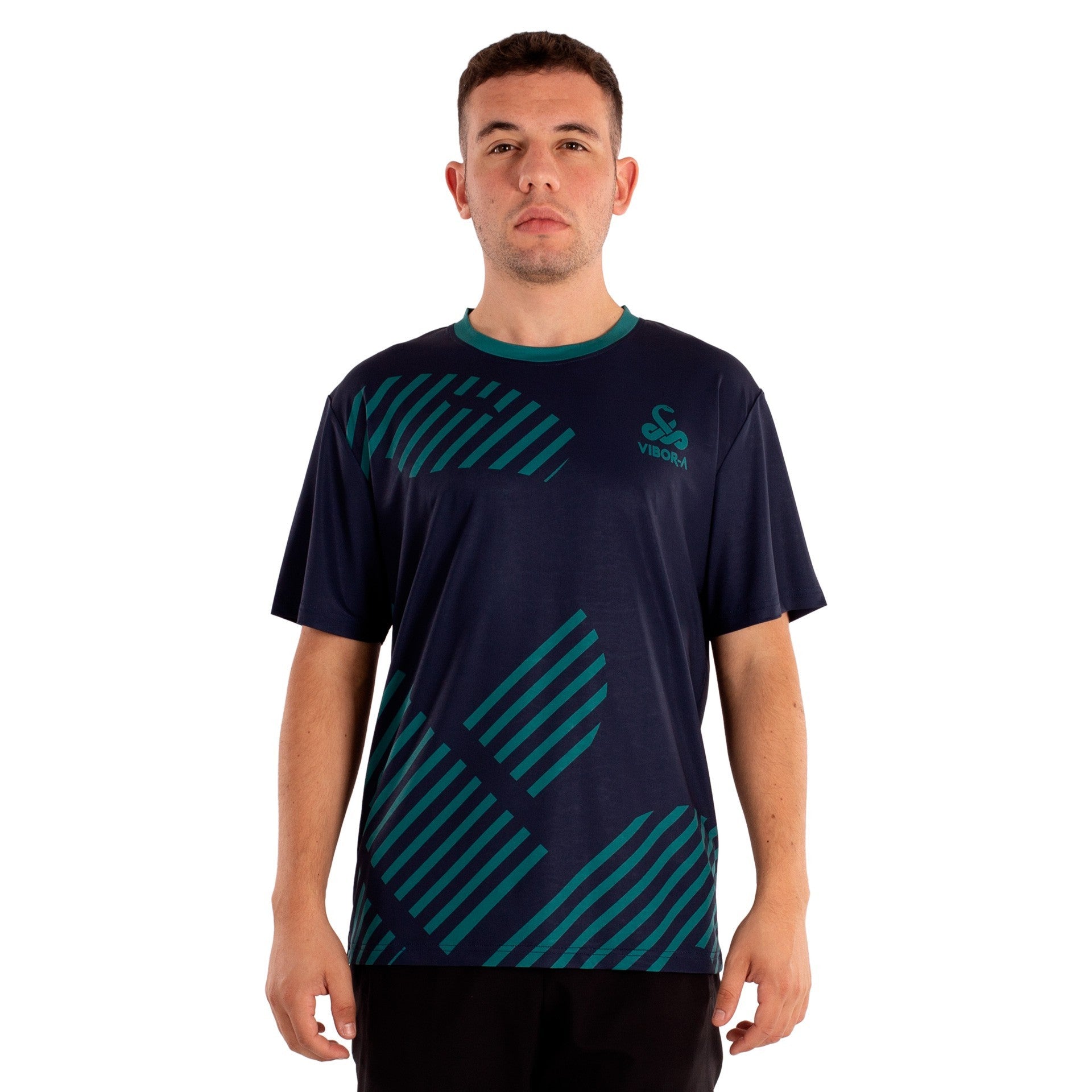 T-shirt Vibor-a Yarara Radical Bleu Petróleo