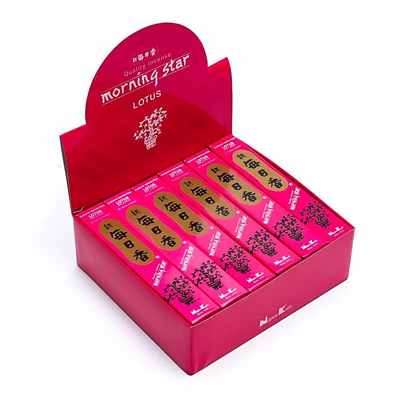 Kadidlo Morning Star Lotus – balení 12 ks – 20 G