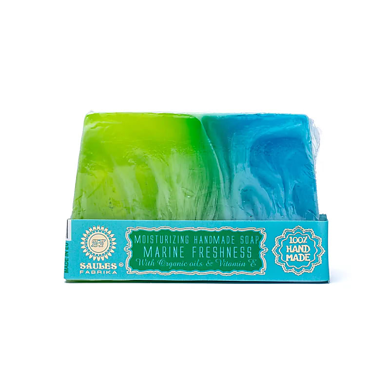 Săpun Natural Artizanat Prospețime Marină - 80g Set De 4 Buc