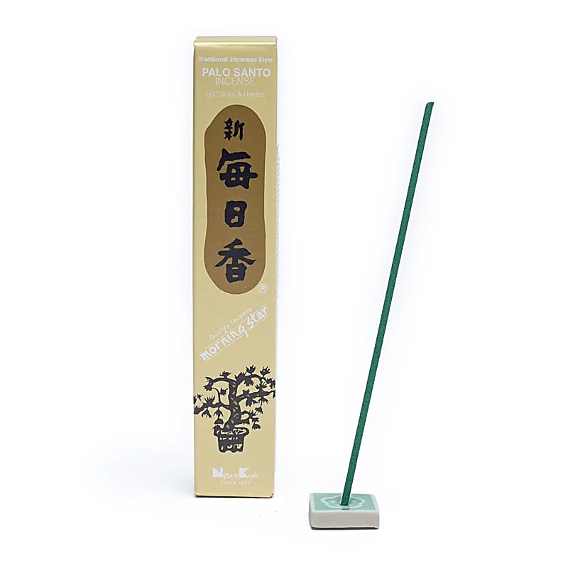 Weihrauch Morning Star Palo Santo – Packung mit 12 Stück – 20 g