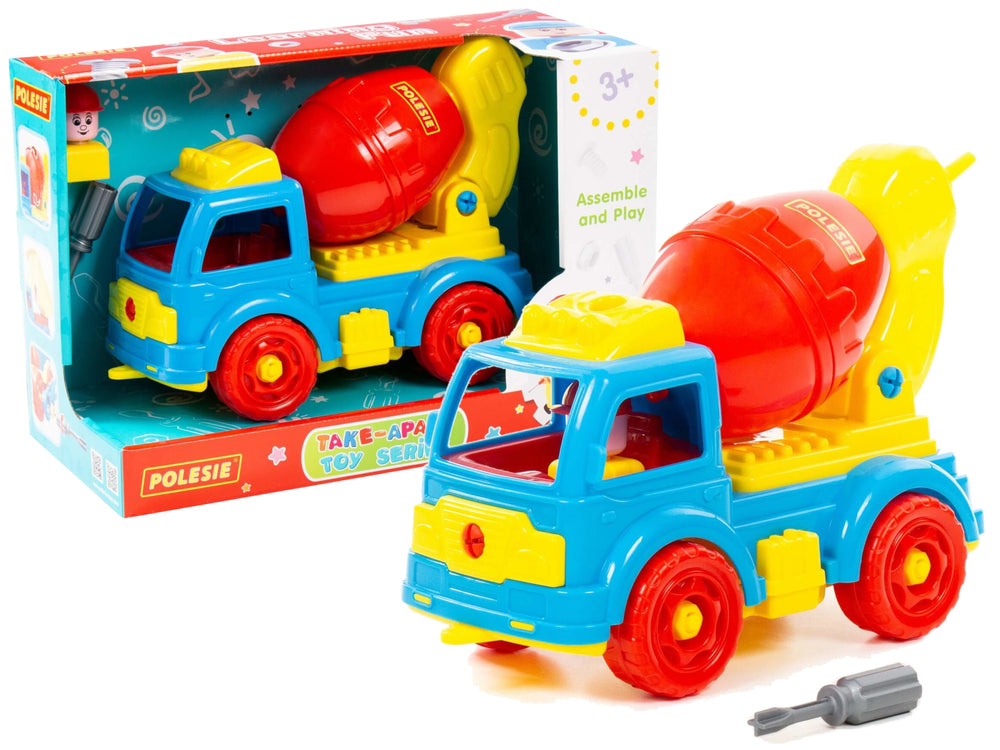 Concrete Mixer Transport Diy Blocks 29 Pieces 84804