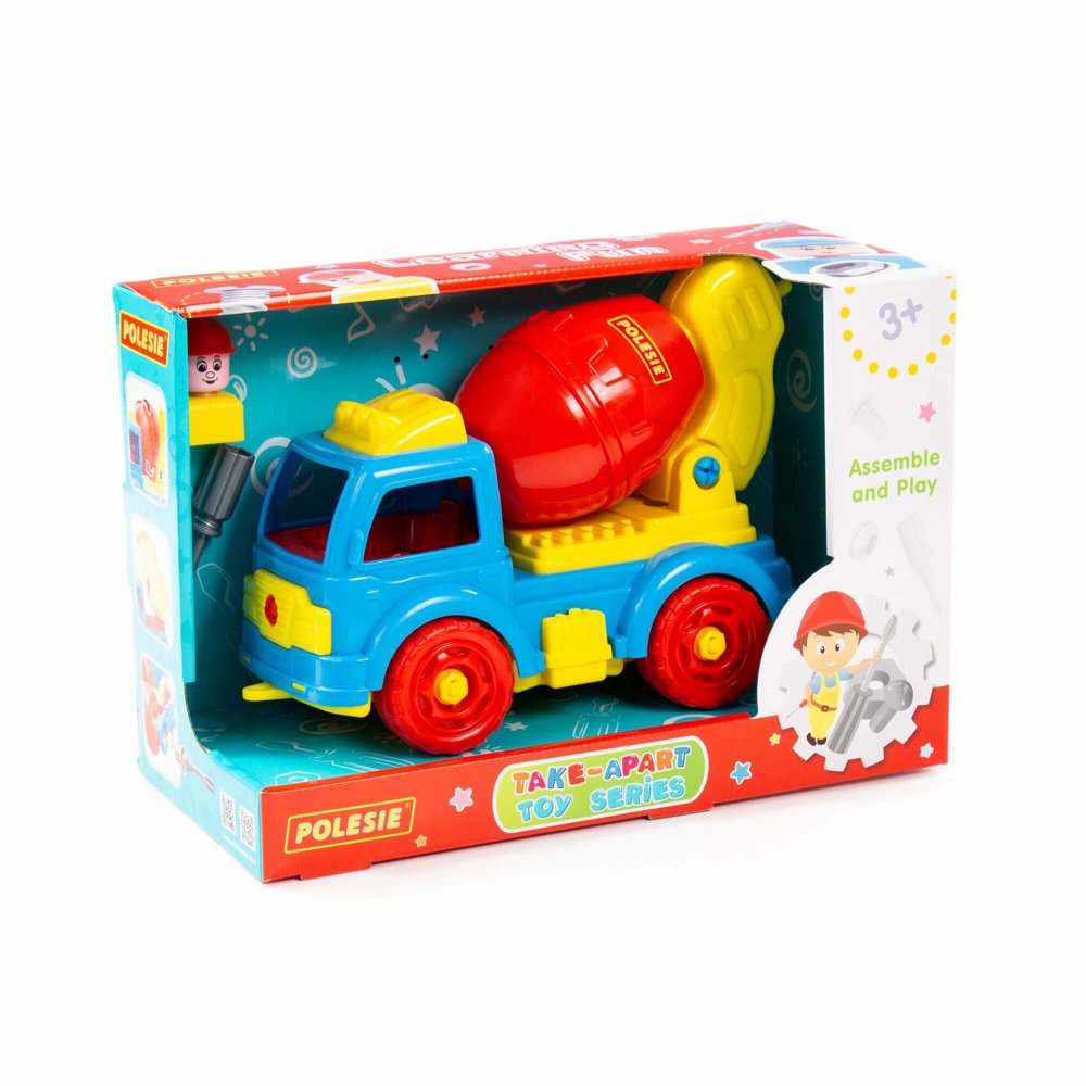 Concrete Mixer Transport Diy Blocks 29 Pieces 84804