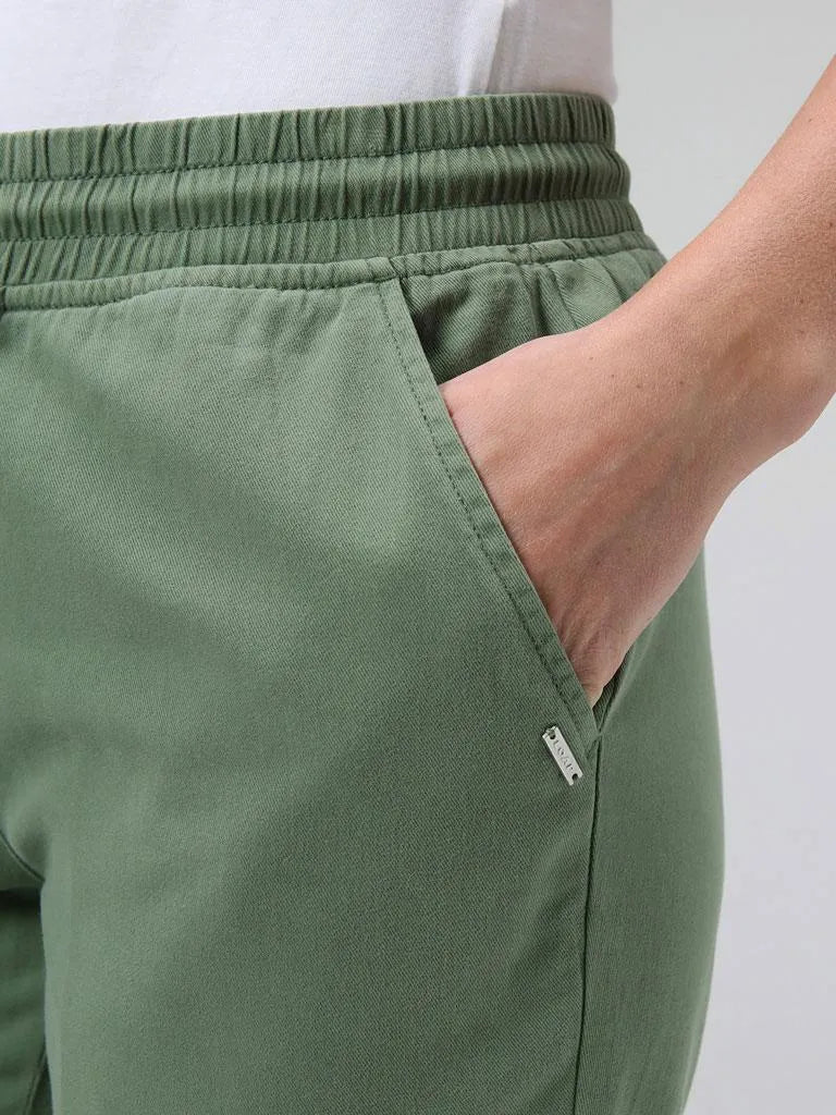 Calça feminina loap digama dgrn verde s