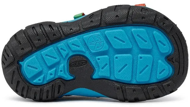 Keen jr knotch creek agus bróga leanaí dath maighnéad-tie gorm 20-21