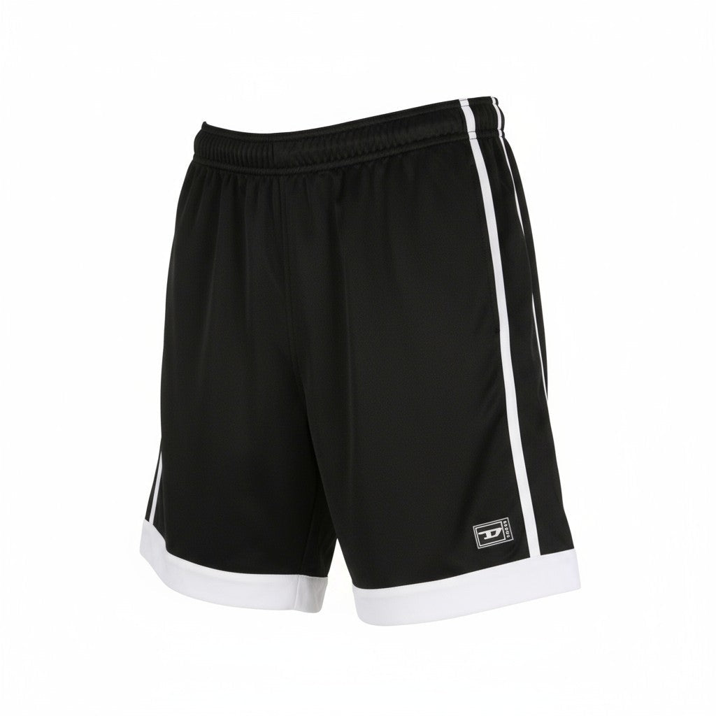 Diesel Amsb-stadiom-wt13 Shorts til mænd, sorte 55dsl Track Elastic Fit