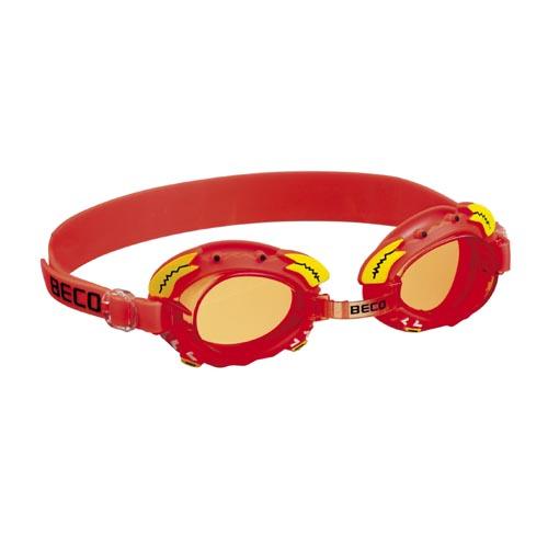 Goggles Snámha Leanaí Beco Palma 4+ | Dearadh Phortáin | Dearg/oráiste