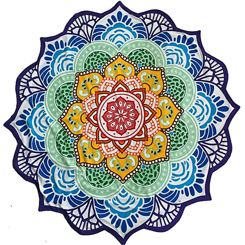 Plážová osuška 7 čakra - 450-550 G; 150 cm