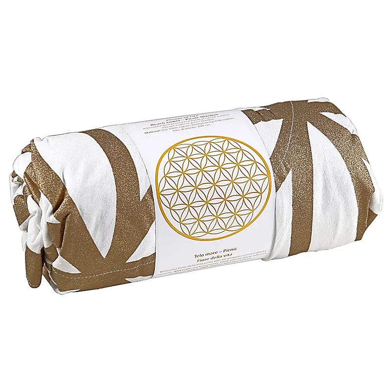 Ręcznik Plażowy Kwiat Życia - 550-650 G; 150 cm