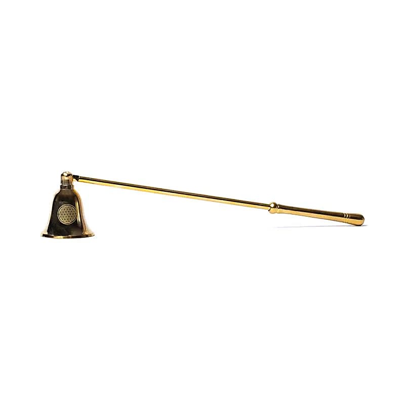 Candle Snuffer Zlatý květ života - 27 cm