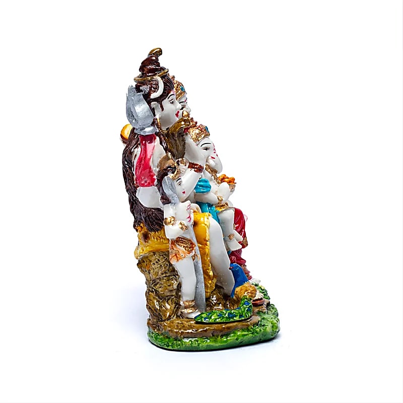 Shiva Parivar - 14x12cm