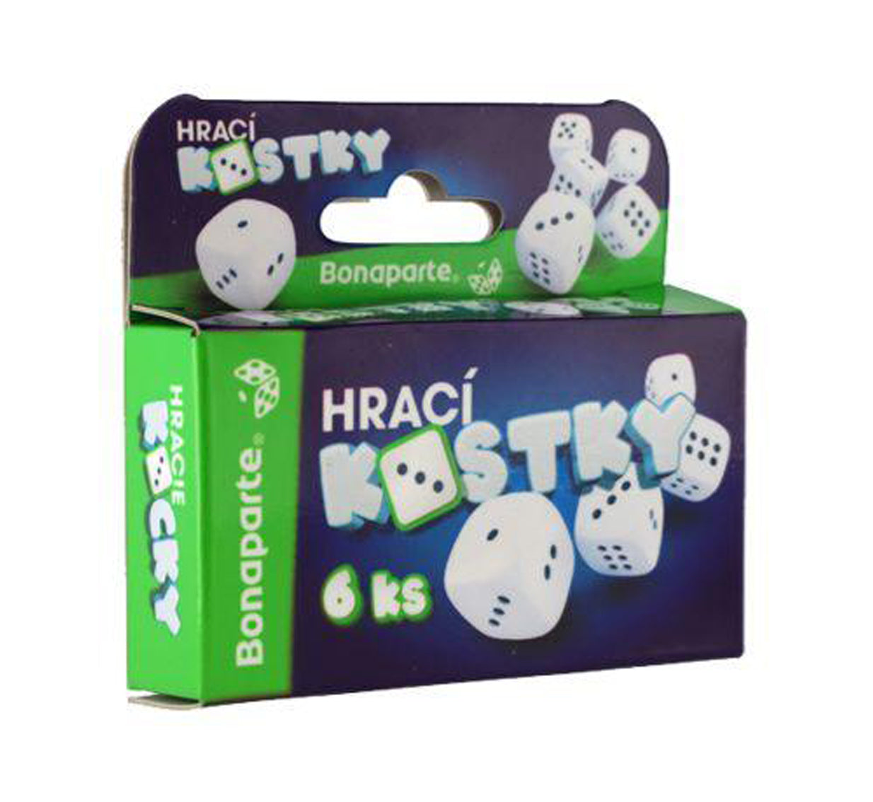 Dadi 6 pezzi in una scatola