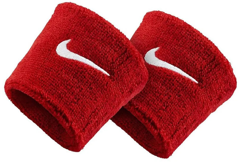 Bannaí láimhe Nike swoosh varsity dearg-bán dearg