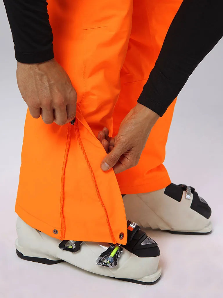 Pánske lyžiarske nohavice Loap Lawed Orange Orange