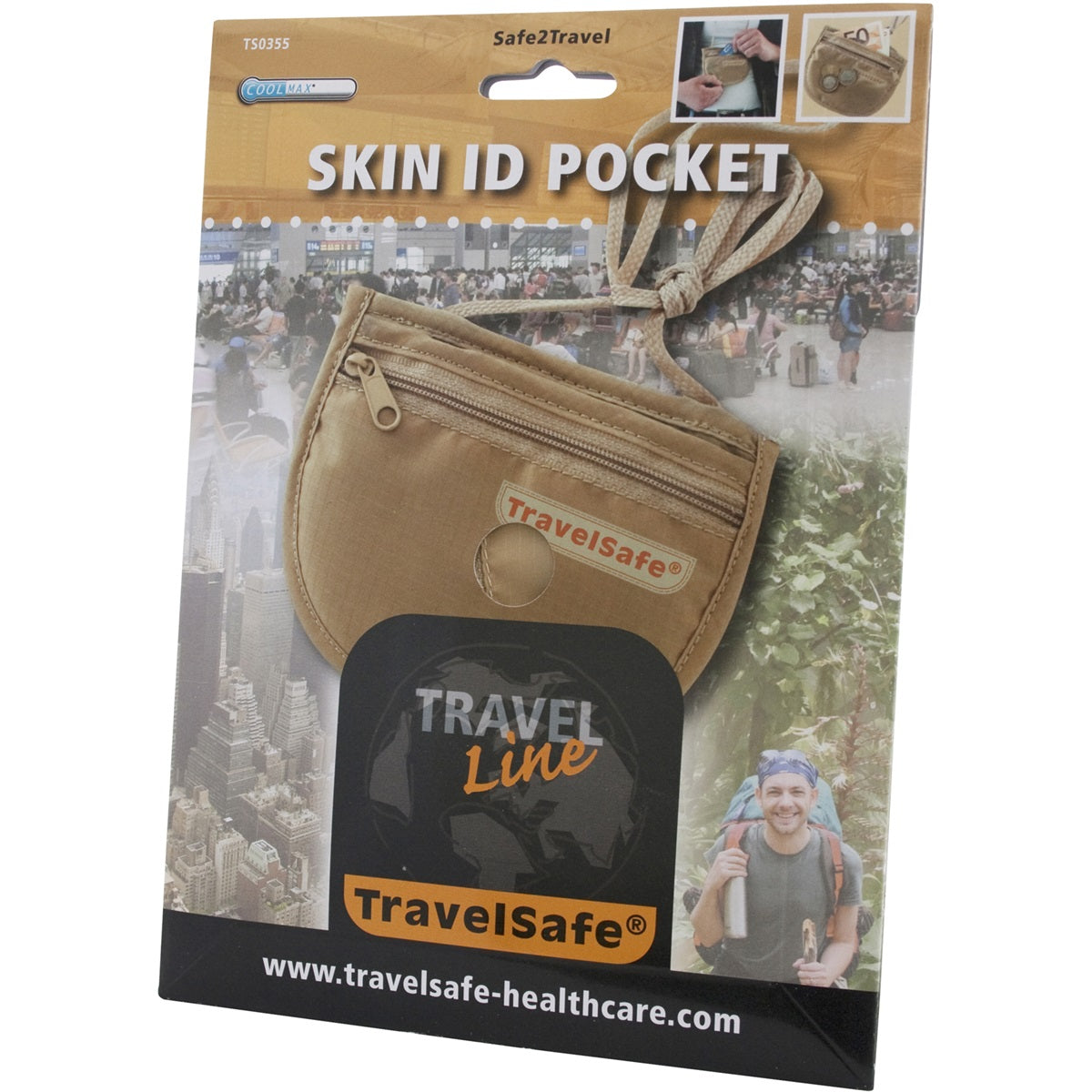 Buzunar de identificare Travelsafe