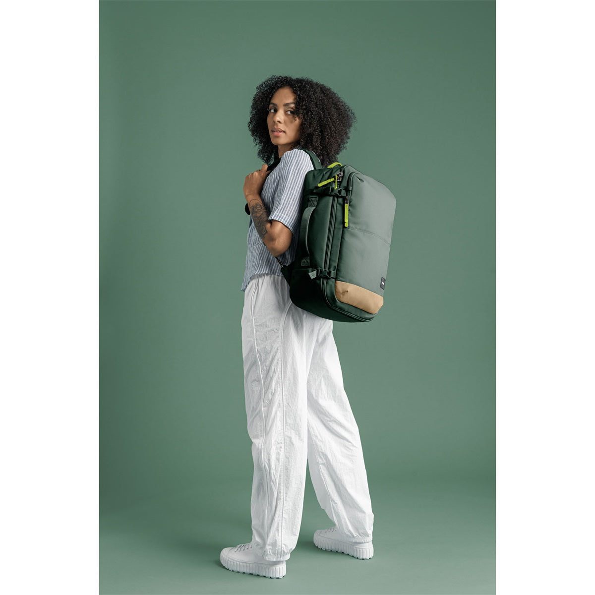 Pacsafe Go Carry-on Backpack 34 L Spruce Green
