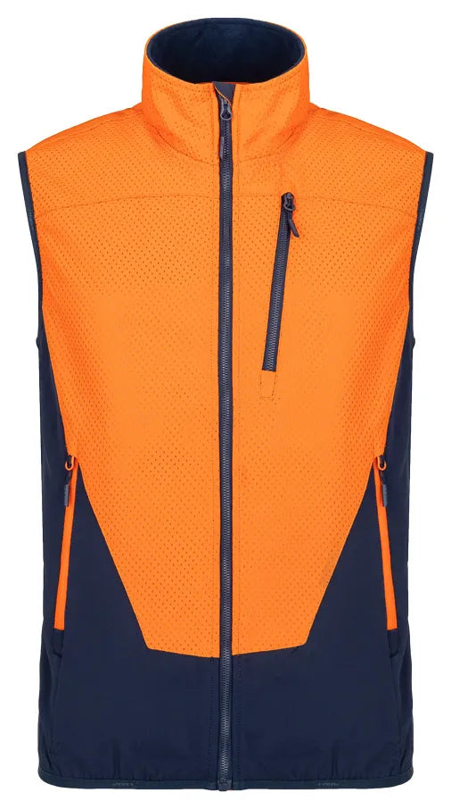 Men's Softshell Vest Loap Uristo Orange