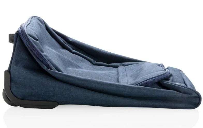 Borsa xd design trolley pieghevole bicolore blu blu