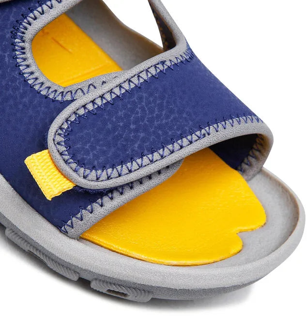 Keen jr knotch creek agus codanna gorma - bróga sóisearacha buí gorm 36