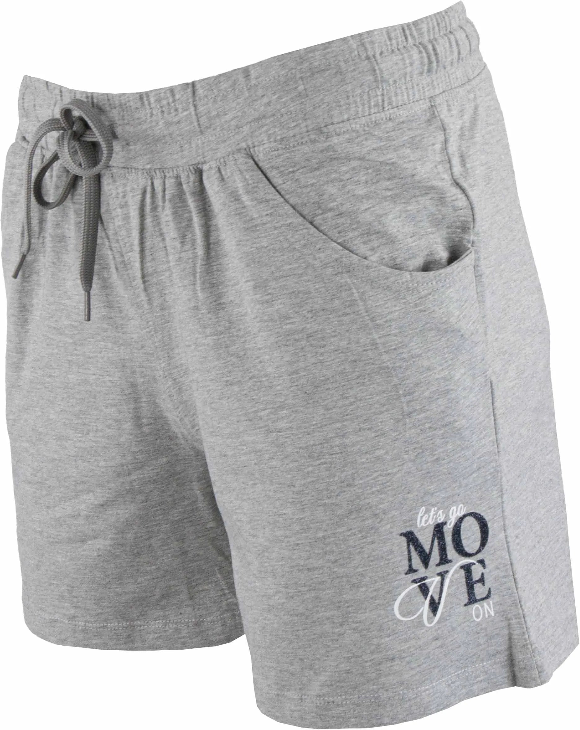 Dámské šortky athl. dpt rita melange šedá l