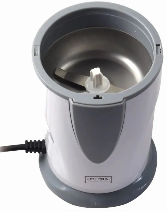 Elektrische Kaffeemühle von Royalty Line, 150 W, Weiß