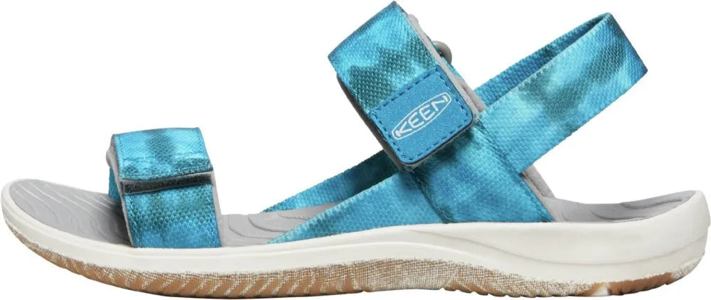 Keen Jr Elle Backstrap Sea Mosse-fjord Blue Kids Sandals