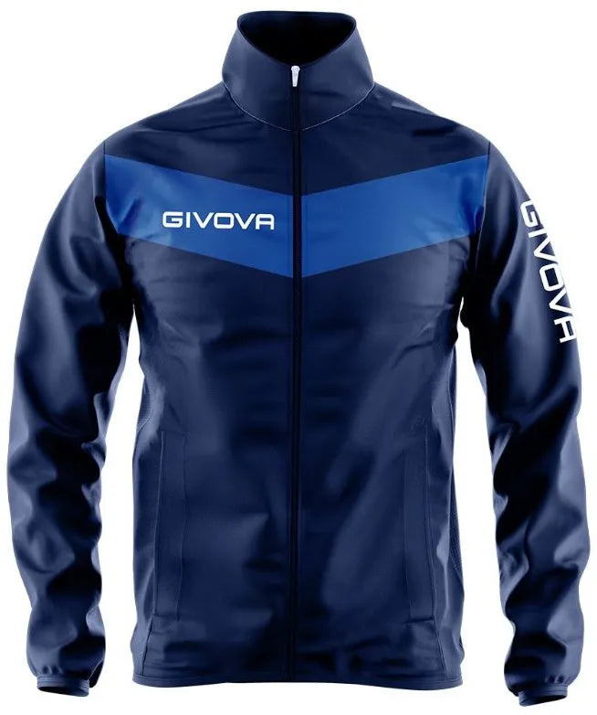 Kurtka sportowa Givova Rain Blue-azzuro Blue