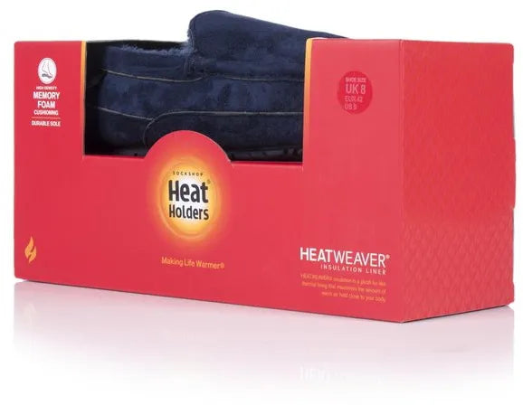 Najcieplejsze kapcie męskie Kapcie z uchwytami na ciepło Niebieskie