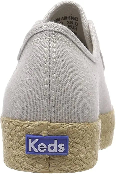 Scarpe Da Donna Keds Wms Triple Kick Jute Grigio