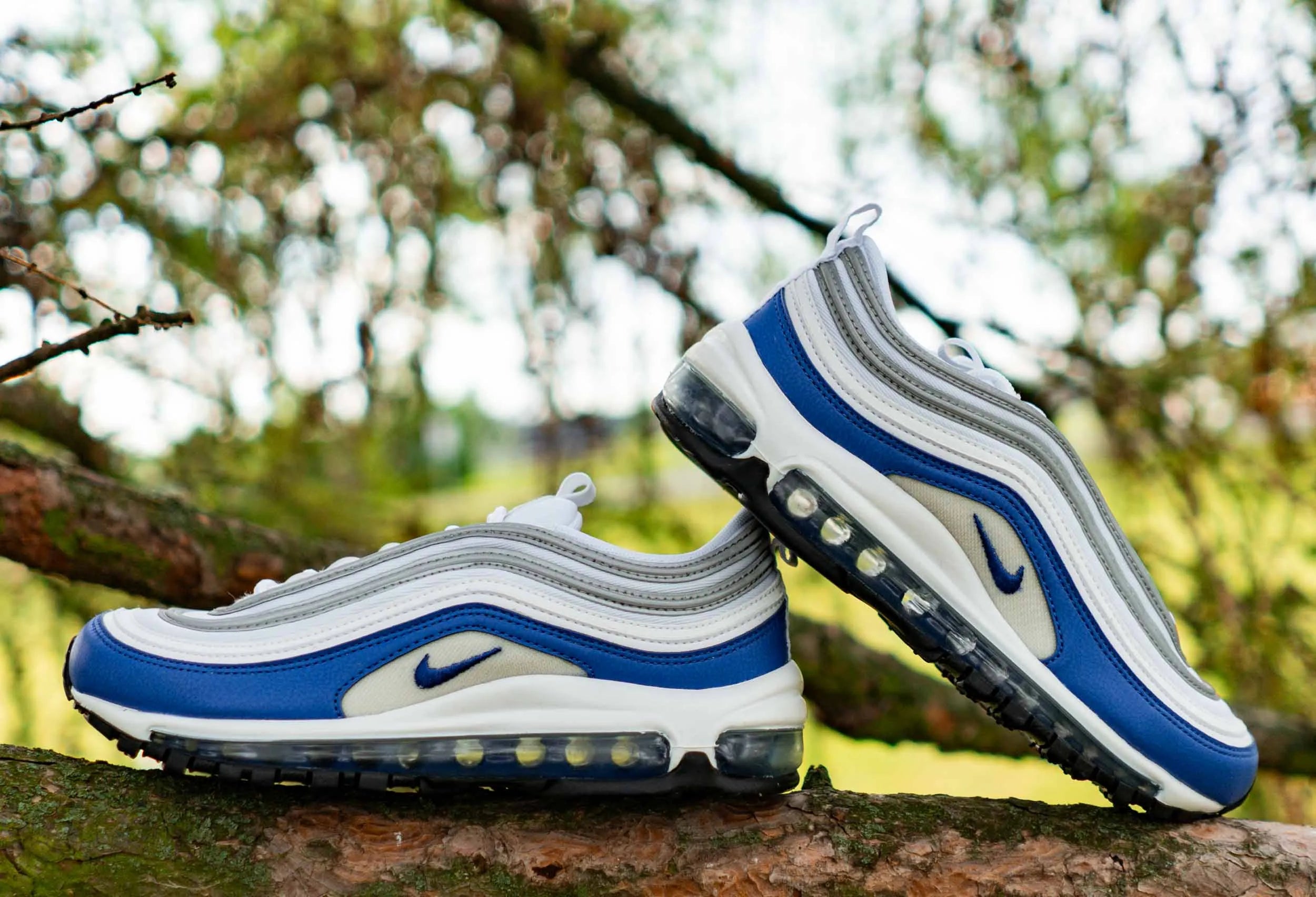 Dámske topánky nike air max 97 kráľovská modrá modrá 39
