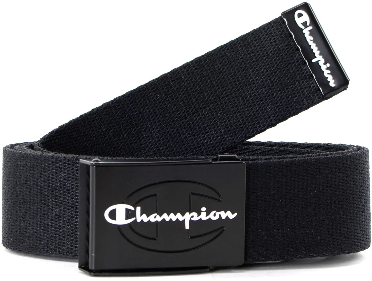 Champion Unisex Script Webbælte Sort/hvid
