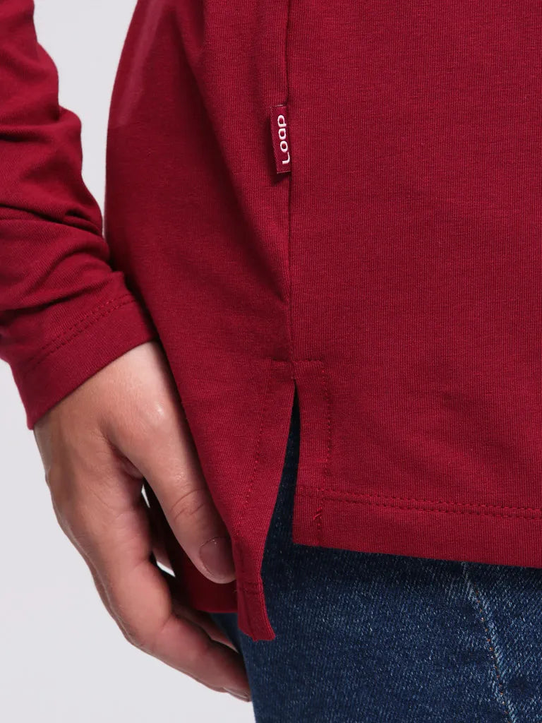 Dames T-shirt Loap Abrisima Roze