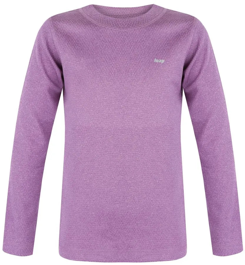 Camisa térmica infantil pirru roxo 140