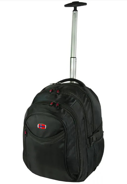 New Rebels Trolley Driver Pro Wheeled Backpack Black