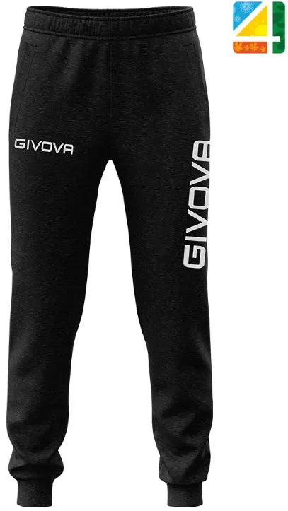 Pantalones deportivos givova pantalones gran logo negro negro s