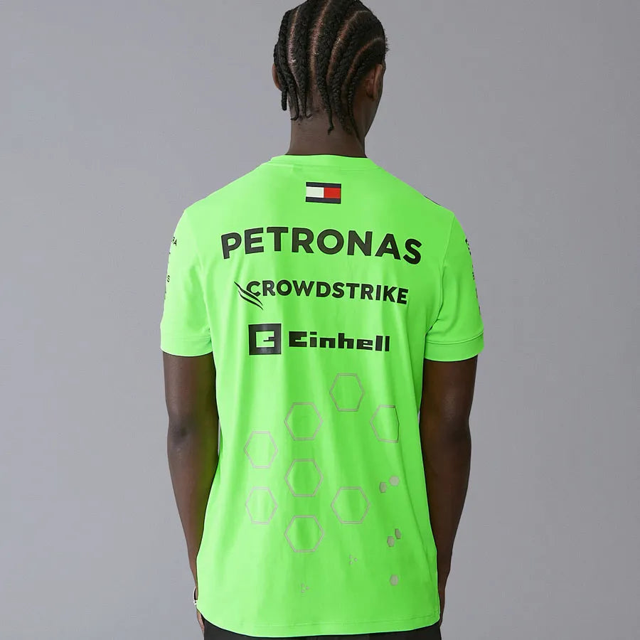 Camiseta Mercedes hombre mapf1 rp set up verde l