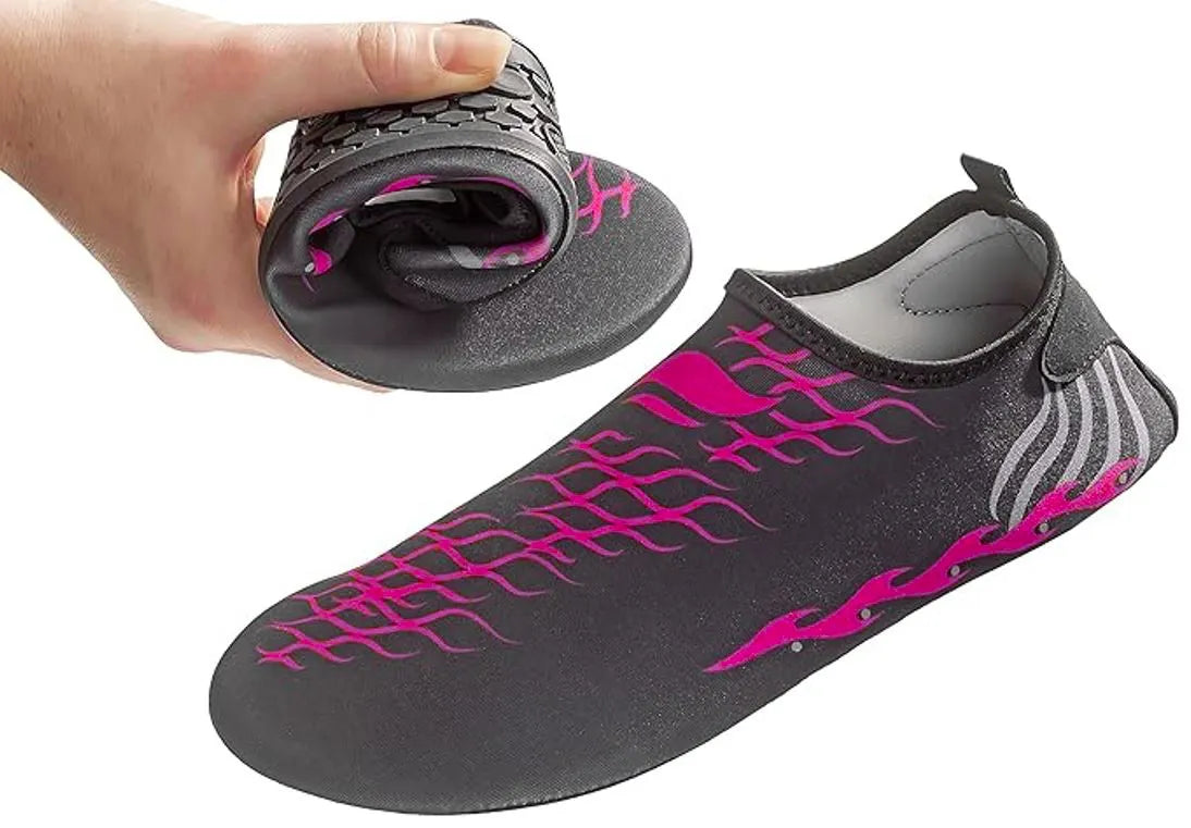 Unisex topánky do vody Airjoy Ružovo-čierna Ružová