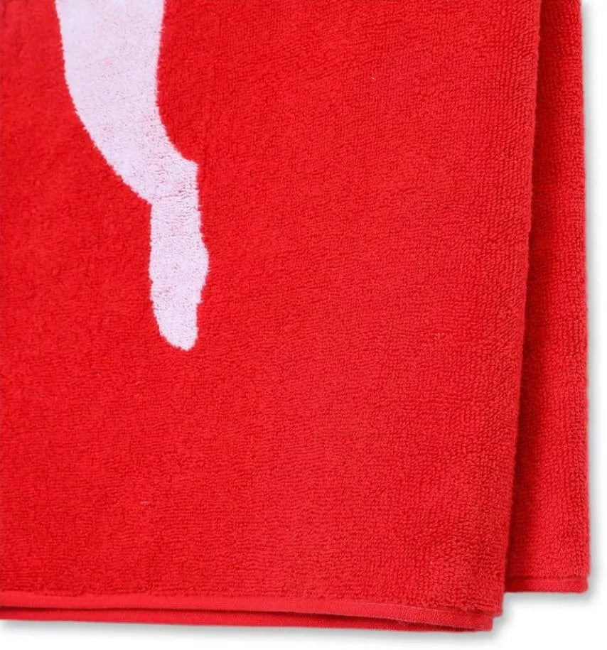 Uterák Puma L 70x140cm Červená Čierna