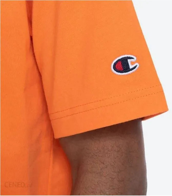 Men's Champion Hoodie Orange Men Orange