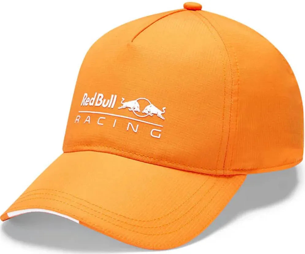 Rásaíocht tarbh dearg caipín oráiste