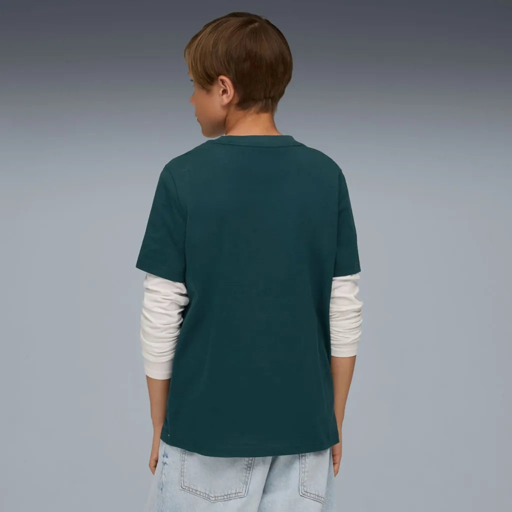 T-shirt enfant Puma Ess No. 1 Logo Tee B Vert