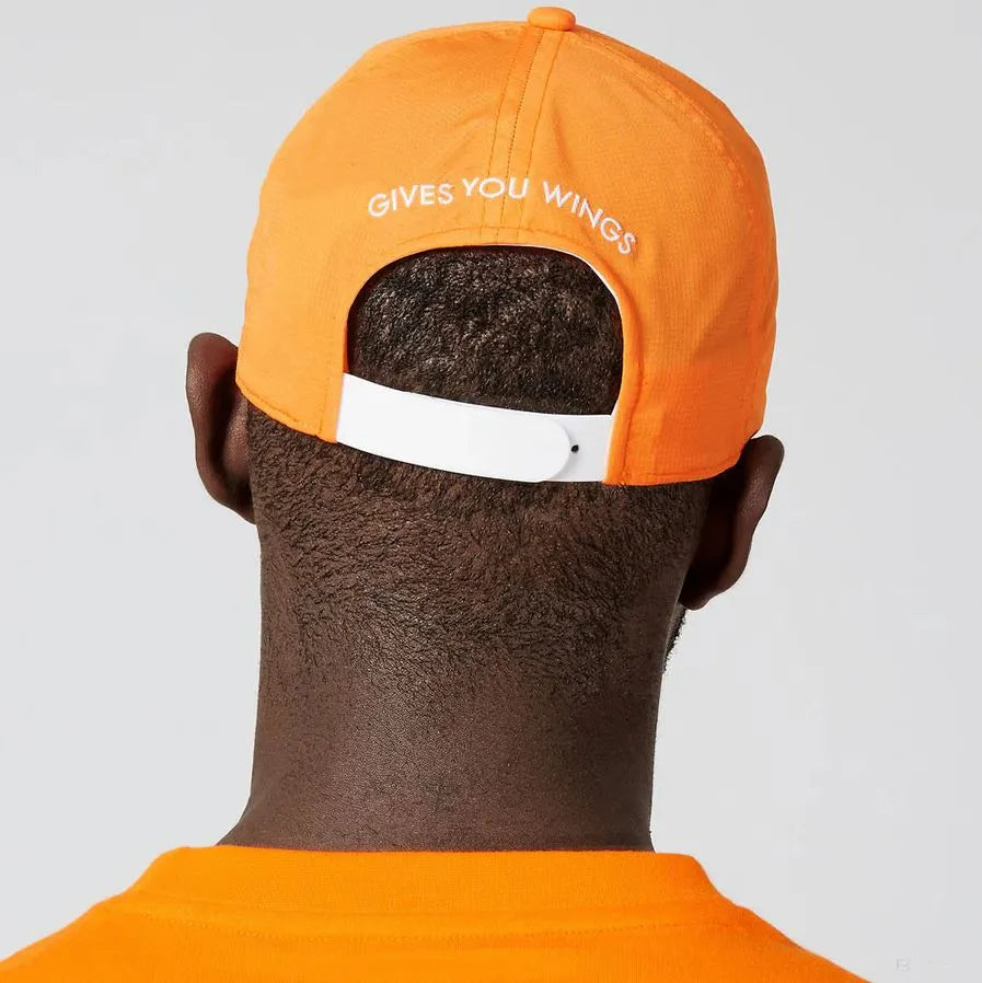 Red Bull závodná oranžová šiltovka oranžová